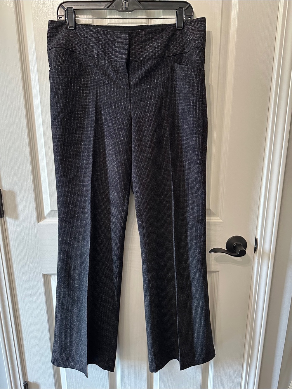 The Limited Black Textured Dress Trousers